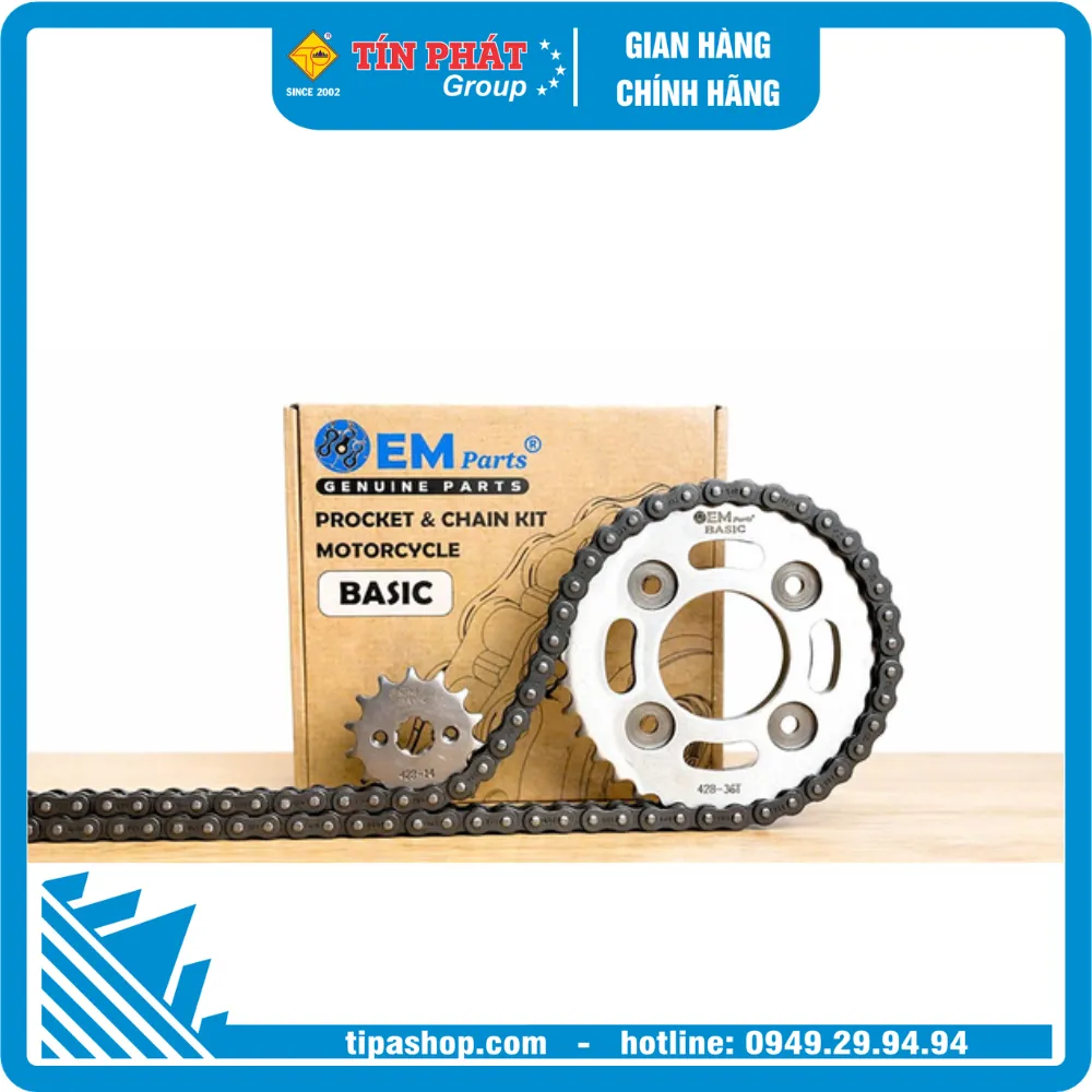 SND WRS Nhật/FU 125 (14T-36T-108L) Basic